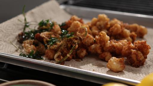 Oyster and Shrimp Pan Roast Recipe, Michael Symon