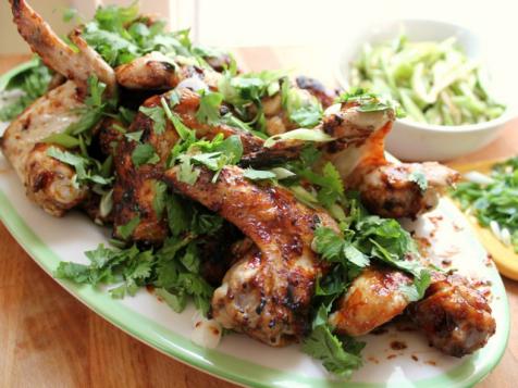 Sticky and Spicy Thai-Style Chicken Wings