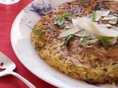 Cooking Channel serves up this Parmesan Potato Pancake recipe from Giada De Laurentiis plus many other recipes at CookingChannelTV.com