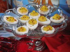 Cooking Channel serves up this Truffle Deviled Eggs recipe from Nadia G. plus many other recipes at CookingChannelTV.com