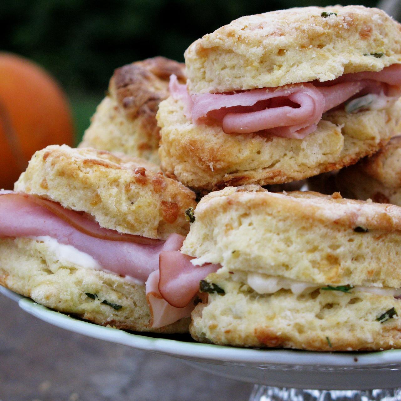 Ham and Cheese Stuffed Biscuits ⋆ Real Housemoms