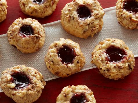 Pecan Jewel Cookies with Spicy Jam Filling