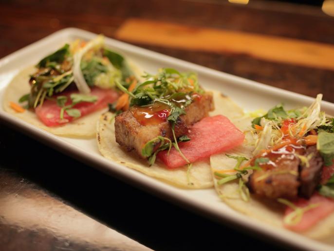 Pork Belly Tacos Recipes Cooking Channel Recipe Cooking Channel