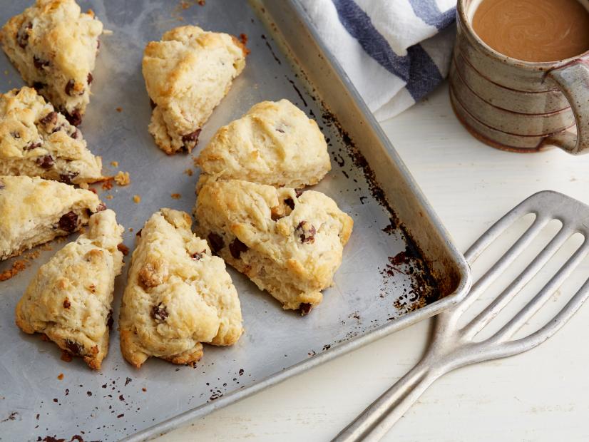 Peggy Guiliano's Chocolate Chip Walnut Scones for Giving Back as seen on Cooking Channel's My Grandmother's Raviloi

