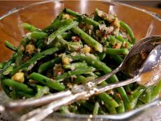 Cooking Channel serves up this Green Beans in Hazelnuts and Creme Fraiche recipe from Laura Calder plus many other recipes at CookingChannelTV.com