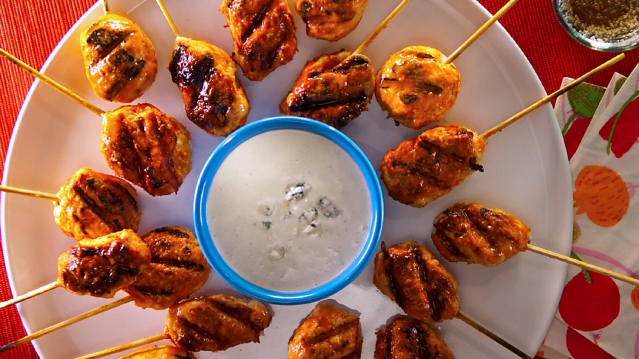 Buffalo Chicken Party Lollies