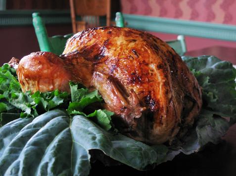 Apple-Glazed Roast Turkey