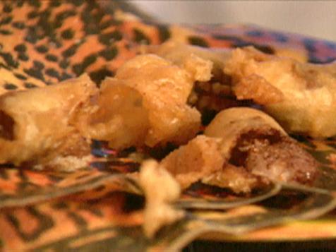 Deep-Fried Candy Bars with Pineapple