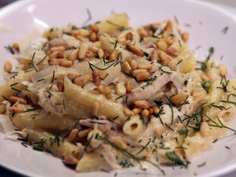 Chicken with Fennel-Cream Sauce and Penne