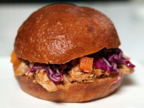 Pulled Chicken with Bourbon BBQ