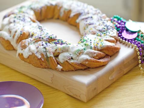 A Real-Deal Mardi Gras King Cake