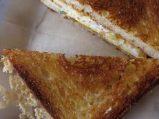Cooking Channel serves up this Breakfast Egg and Grilled Cheese recipe  plus many other recipes at CookingChannelTV.com