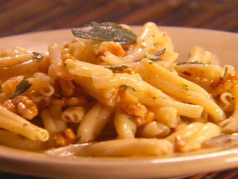 Twisted Pasta with Brown Butter and Walnuts