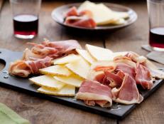 Cooking Channel serves up this Serrano Ham and Manchego Cheese Plate recipe from Michael Chiarello plus many other recipes at CookingChannelTV.com