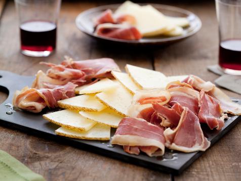 Serrano Ham and Manchego Cheese Plate