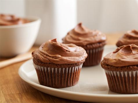 Double Feature Cupcakes with Mexican Hot Chocolate Frosting