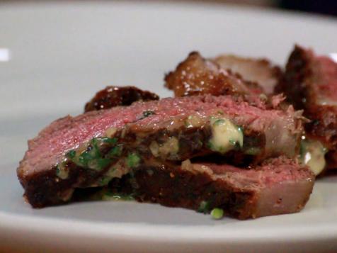 Seared Porterhouse with Oozing Maitre d' Butter