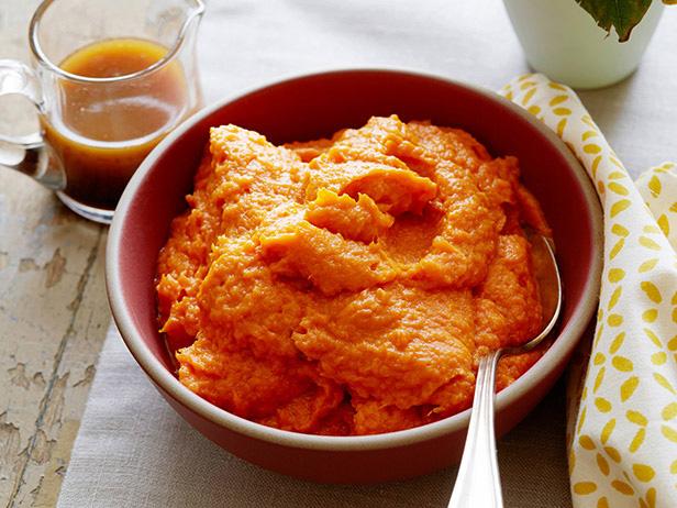 Oven-Dried Mashed Sweet Potatoes