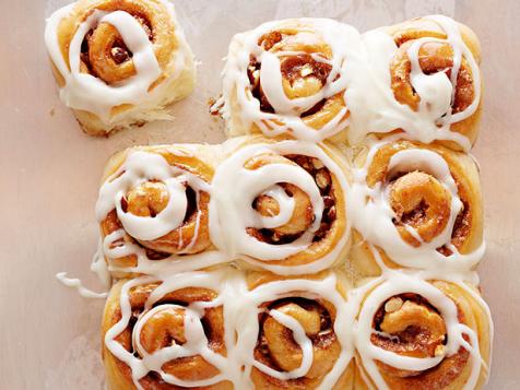 Hazelnut Cinnamon Rolls