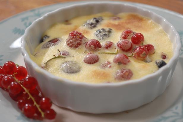 Berry Gratin with Champagne Sabayon : Recipes : Cooking Channel Recipe ...