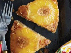 Cooking Channel serves up this Pineapple Upside-Down Cake with Hawaiian Sea Salt recipe  plus many other recipes at CookingChannelTV.com