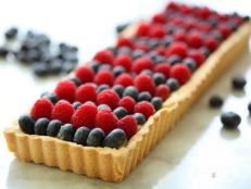 Cooking Channel serves up this 4th of July Berry Tart recipe  plus many other recipes at CookingChannelTV.com