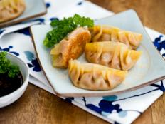 Cooking Channel serves up this Pumpkin Gyoza recipe  plus many other recipes at CookingChannelTV.com