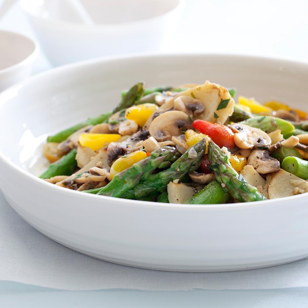 Fava, Snap Pea & Spring Vegetable Salad with Creamy Mint Dressing - Good  Health Gourmet