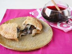 Cooking Channel serves up this Wild Mushroom Empanadas recipe  plus many other recipes at CookingChannelTV.com
