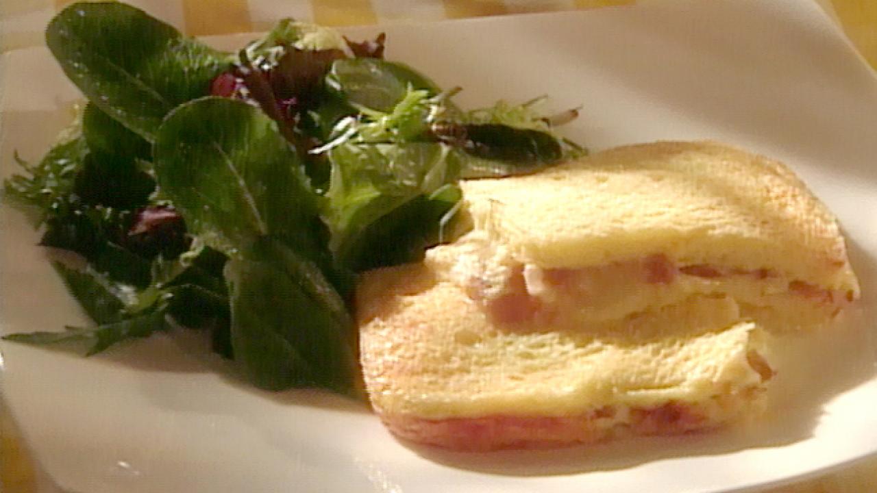 Easy Cheese Sandwich Souffle