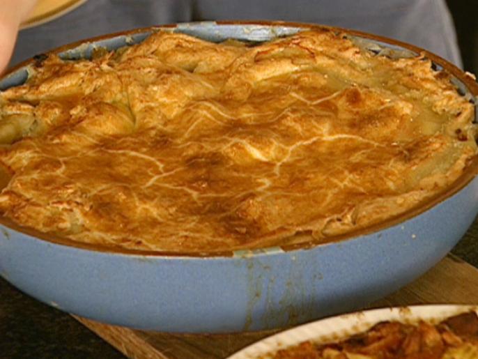 Oyster Pie : Recipes : Cooking Channel Recipe | Cooking Channel