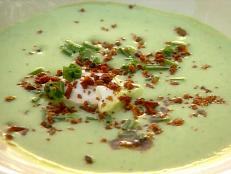 Cooking Channel serves up this Spring Pea Soup recipe from Michael Chiarello plus many other recipes at CookingChannelTV.com