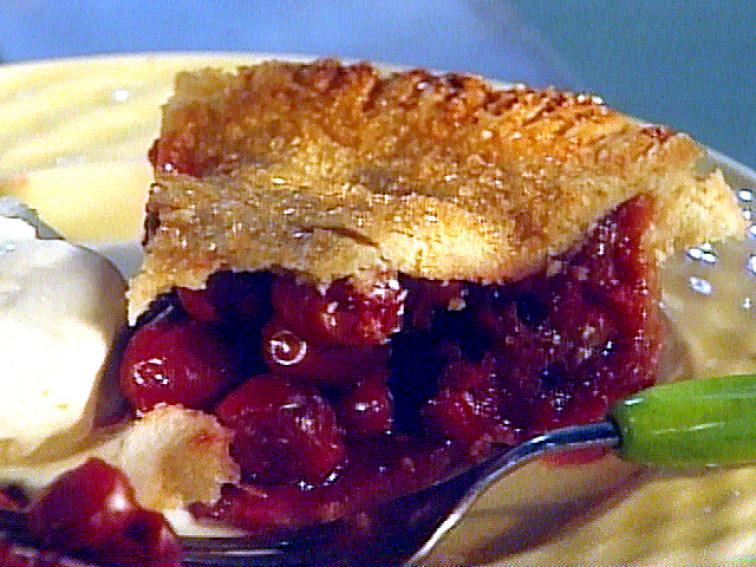 SugarTopped Cherry Pie Recipes Cooking Channel Recipe Cooking Channel
