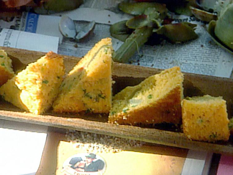 Damn Hot Polenta Bread Recipes Cooking Channel Recipe Michael