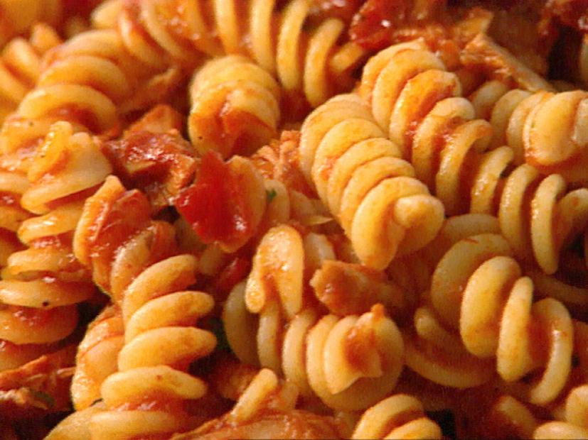 Fusilli with Tuna and Tomato Sauce : Recipes : Cooking Channel Recipe ...