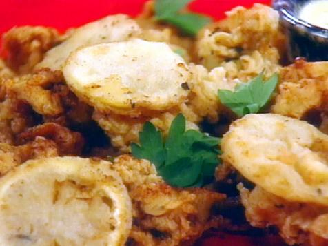 Fried Ipswich Clams with Fried Lemons