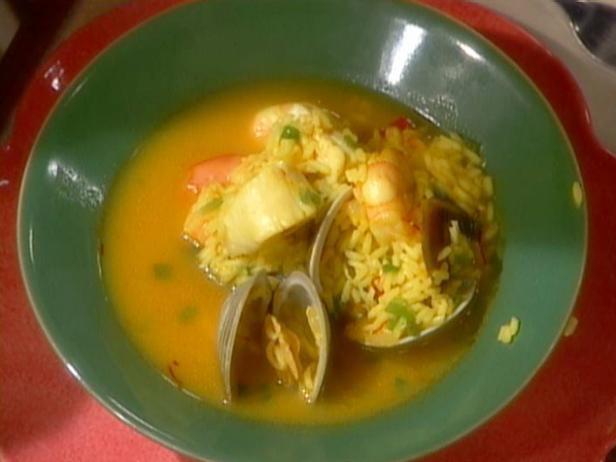 Puerto Rican Seafood Soup: Asopao de Mariscos : Recipes : Cooking