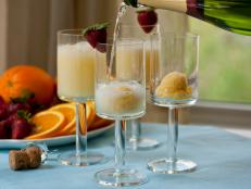 Cooking Channel serves up this Orange Cream Mimosa recipe from Tyler Florence plus many other recipes at CookingChannelTV.com
