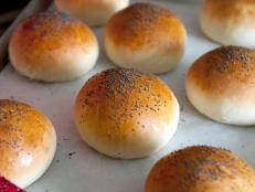 Cooking Channel serves up this Hamburger Buns recipe  plus many other recipes at CookingChannelTV.com