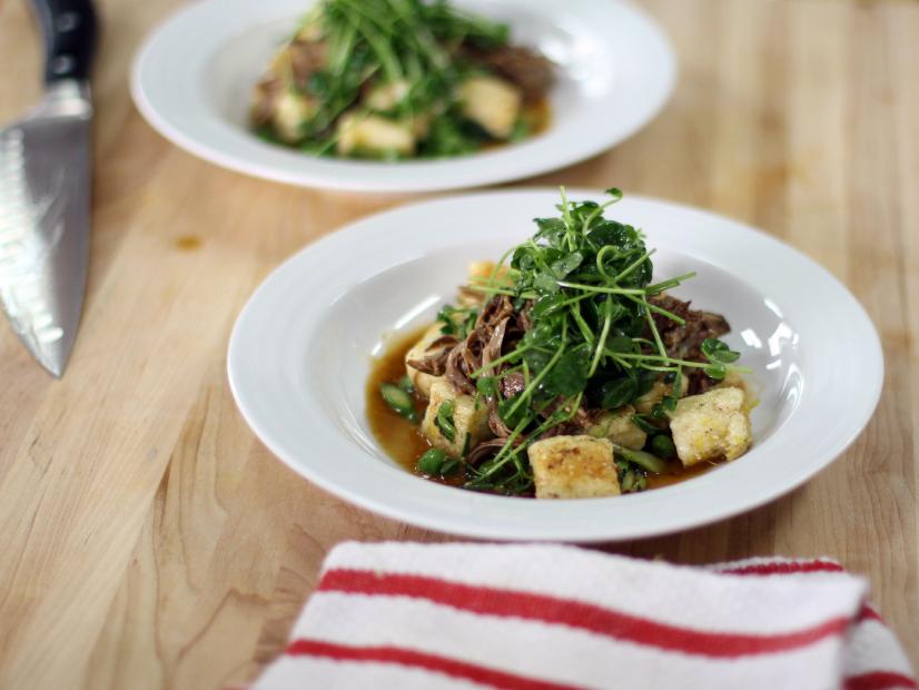 Lamb Shank Ragu with Cheesy Gnudi Recipes Cooking Channel Recipe