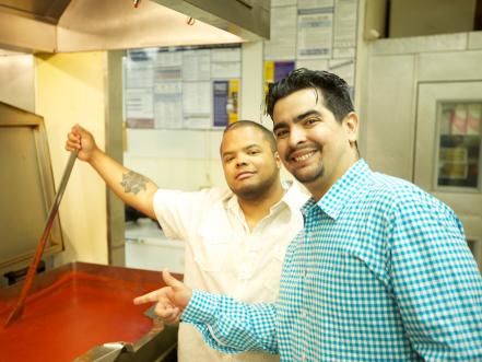 Aarón Sanchez puts the heat Food Network's Heat Seekers