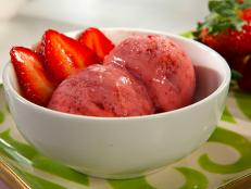 Cooking Channel serves up this Strawberry Ice Cream recipe  plus many other recipes at CookingChannelTV.com