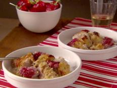 Cooking Channel serves up this Strawberry Strata recipe from Giada De Laurentiis plus many other recipes at CookingChannelTV.com