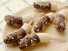 Cooking Channel serves up this Chocolate Covered Banana Pops recipe from Ellie Krieger plus many other recipes at CookingChannelTV.com