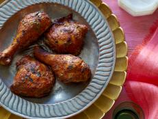 Cooking Channel serves up this Spiced Indian Grilled Chicken recipe  plus many other recipes at CookingChannelTV.com