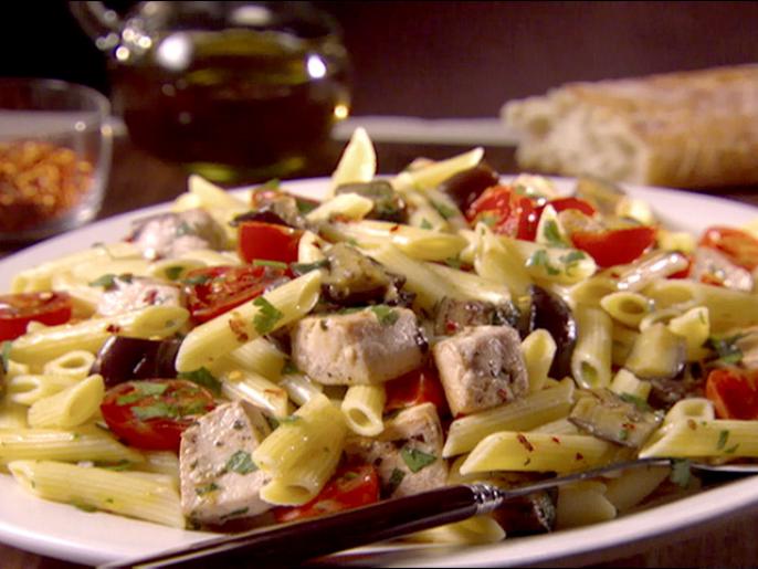 Sicilian Penne with Swordfish and Eggplant Recipes Cooking Channel
