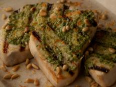 Cooking Channel serves up this Swordfish With Citrus Pesto recipe from Giada De Laurentiis plus many other recipes at CookingChannelTV.com