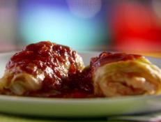 Cooking Channel serves up this Floosh's Stuffed Cabbage recipe  plus many other recipes at CookingChannelTV.com