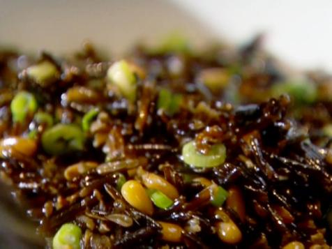 Wild Rice Pilaf with Nuts and Lemon