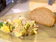 Cooking Channel serves up this Shrimp Scampi with Artichokes recipe from Ellie Krieger plus many other recipes at CookingChannelTV.com